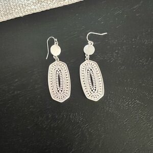 Elegant Silver Dangle Earrings